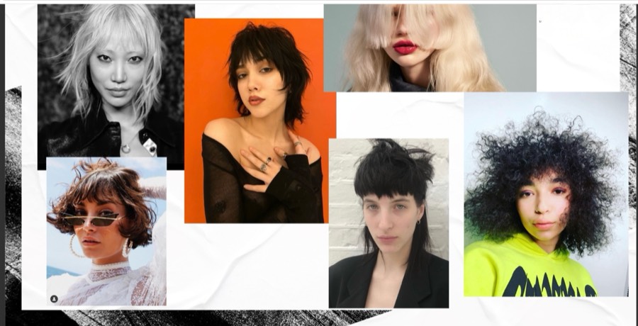 Curls, fringes and shape